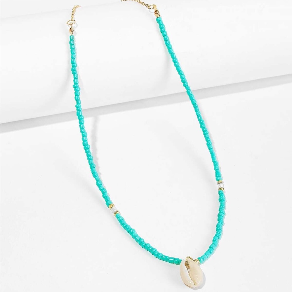 Beaded Shell Necklace